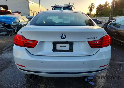 2016 BMW 428 I Gran Coupe Sulev z USA, uszkodzony, nr VIN WBA4A9C53GG696295